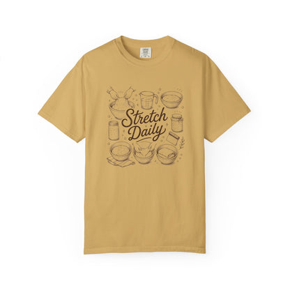 Stretch Daily Sourdough Baking T-Shirt Sourdough Gift for Bakers