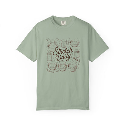 Stretch Daily Sourdough Baking T-Shirt Sourdough Gift for Bakers