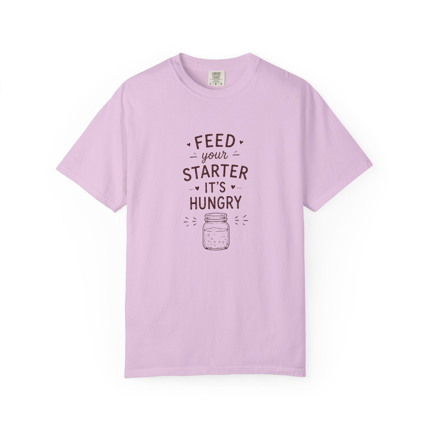 Feed Your Starter It's Hungry Funny Sourdough Shirt for Bakers