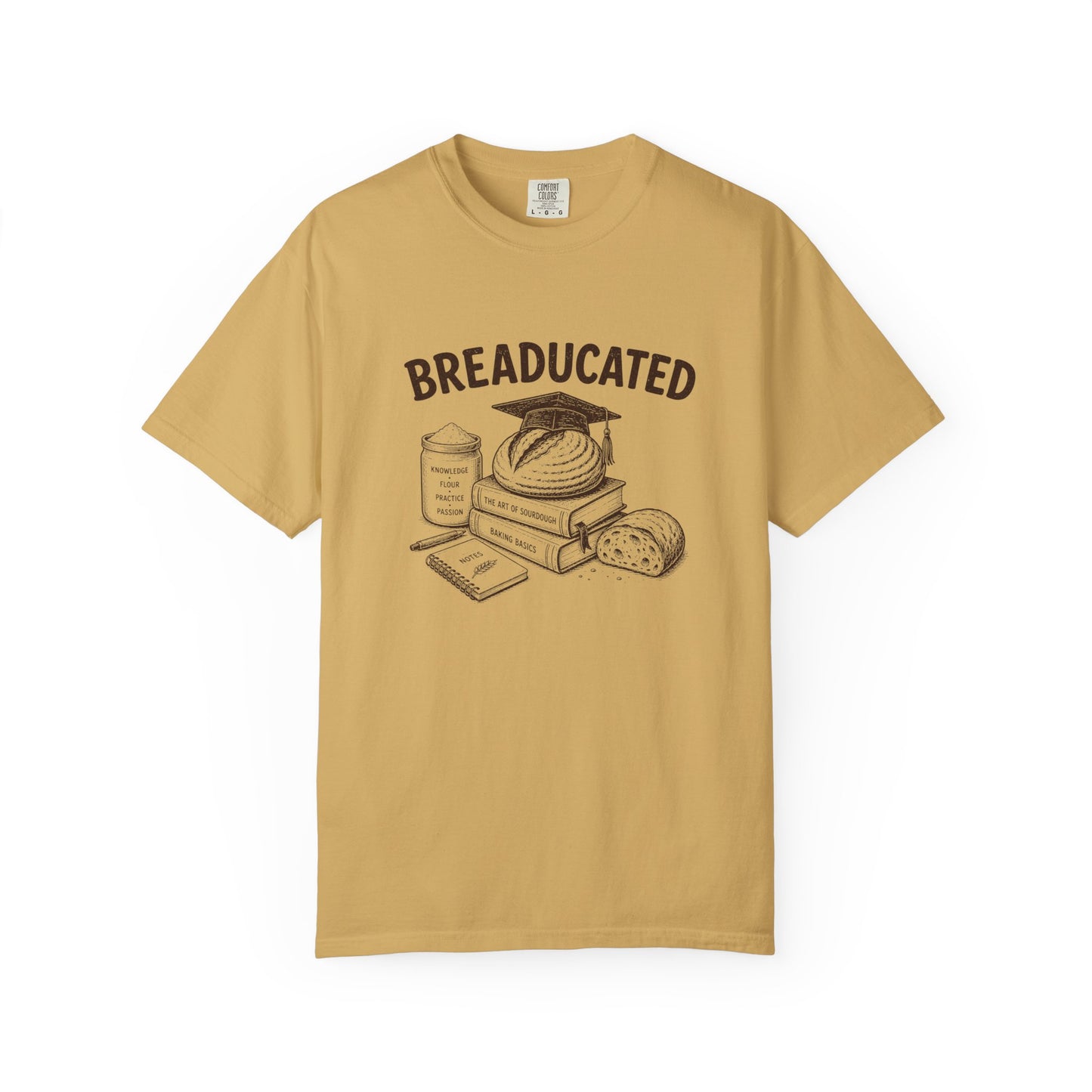 Breaducated Funny Sourdough Shirt for Bakers Gift for Sourdough Lovers